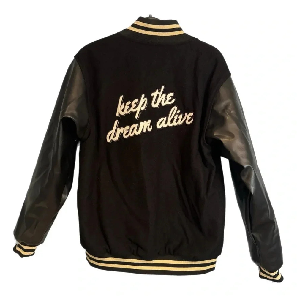 Lug Keep The Dream Alive Varsity Jacket Sz S Men's Streetwear Sports Letterman